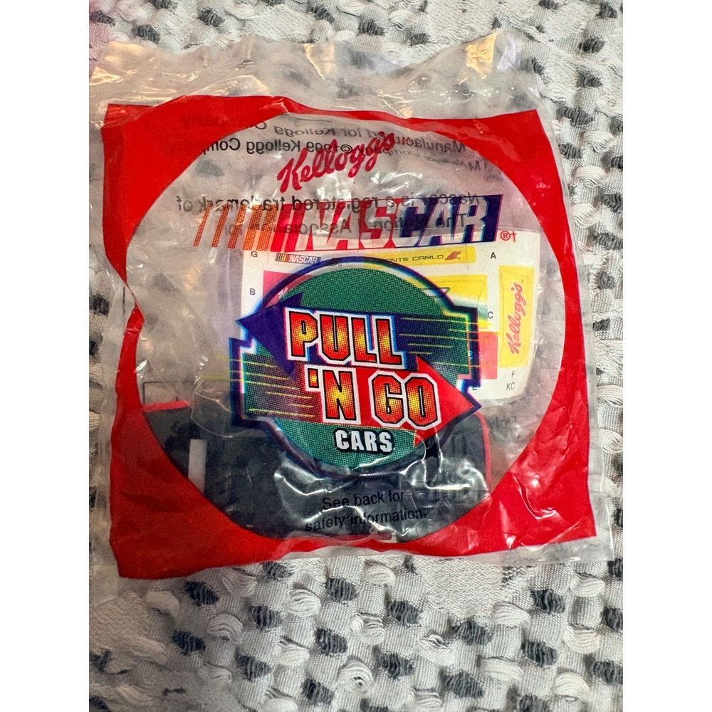 Vintage 1999 Kellogg's NASCAR Pull 'N Go Car Terry Labonte #5 Sealed New